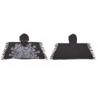 Paper Wings Square Fringed Poncho