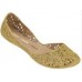 Melissa Campana Zig Zag Gold Glitter "big girls"