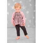 Little Wings Peacock Raglan Top - PREORDER