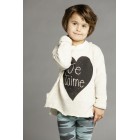 Joah Love Tani-Je T Aime Oatmeal Overside Sweatshirt- PREORDER