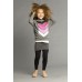 Joah Love Rae Jet Everyday Legging with Attached Skirt- PREORDER