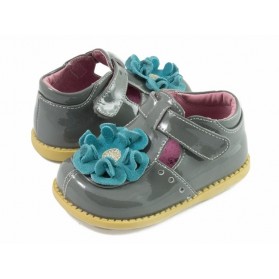 Livie & Luca Blossom Gray Kids Shoes- PREORDER