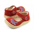 Livie & Luca Red Suede Pio Pio Kids Shoes- PREORDER