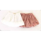 Cavelle Kids Flounced Lace Skirt- PREORDER