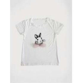 Vierra Rose Grey Iris Bunny Tee