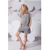 Paper Wings Floating Hearts Playsuit with Ties- PEORDER