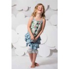 Paper Wings Swan Lake Drawstring Singlet Dress- PRESORT