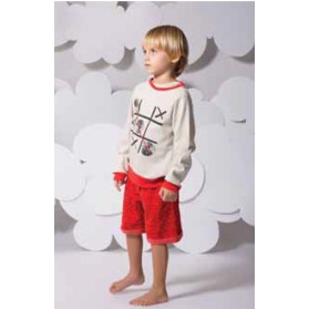 Paper Wings Bones Short Trackies- PREORDER