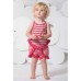 Little Wings Gathered Singlet - Yarn Dyed Stripe Top- PREORDER