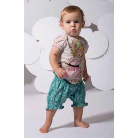 Little Wings mushy Flowers Shirred Bloomers- PREORDER