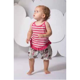 Little Wings Vintage Horse Shirred Bloomers- PREORDER