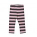 Little Wings Pink and Charcoal Stripe- PREORDER