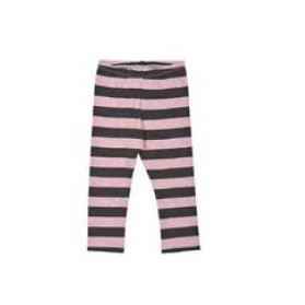 Little Wings Pink and Charcoal Stripe- PREORDER