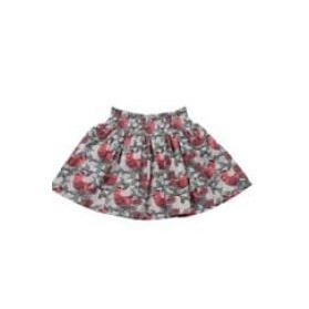 Little Wings Red Robin Shirred Skirt- PREORDER