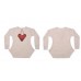 Paper Wings Knitted Heart Pocket Tee